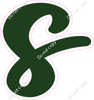 CU 23.5" Individuals - Flat Hunter Green s