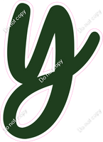 CU 23.5" Individuals - Flat Hunter Green y