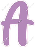 CU 23.5" Individuals - Flat Lavender A