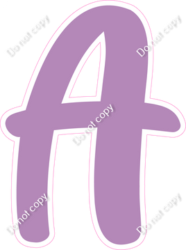 CU 23.5" Individuals - Flat Lavender A