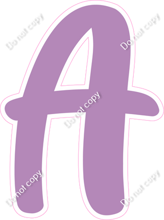 CU 23.5" Individuals - Flat Lavender A