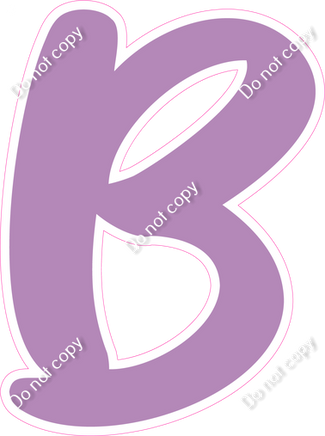 CU 23.5" Individuals - Flat Lavender B