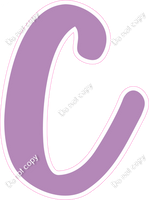 CU 23.5" Individuals - Flat Lavender C