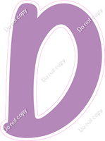 CU 23.5" Individuals - Flat Lavender D