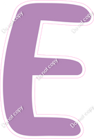 CU 23.5" Individuals - Flat Lavender E