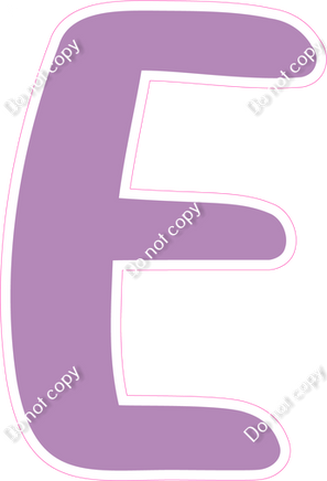 CU 23.5" Individuals - Flat Lavender E