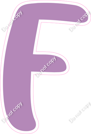 CU 23.5" Individuals - Flat Lavender F