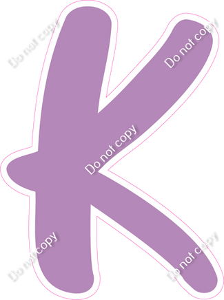 CU 23.5" Individuals - Flat Lavender K