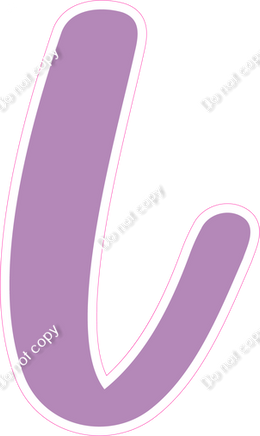 CU 23.5" Individuals - Flat Lavender L