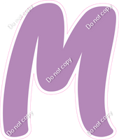 CU 23.5" Individuals - Flat Lavender M