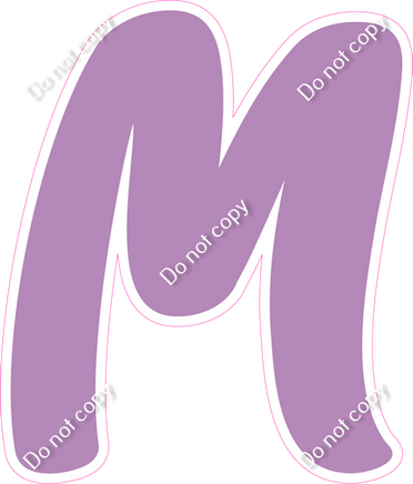 CU 23.5" Individuals - Flat Lavender M