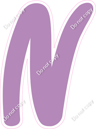 CU 23.5" Individuals - Flat Lavender N