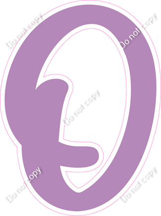 CU 23.5" Individuals - Flat Lavender O