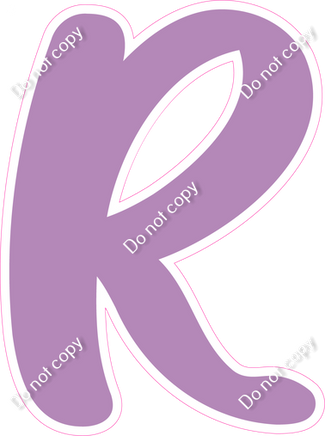 CU 23.5" Individuals - Flat Lavender R