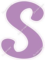 CU 23.5" Individuals - Flat Lavender S