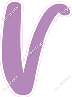 CU 23.5" Individuals - Flat Lavender V