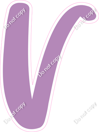 CU 23.5" Individuals - Flat Lavender V