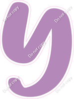 CU 23.5" Individuals - Flat Lavender Y