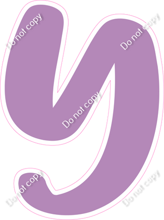 CU 23.5" Individuals - Flat Lavender Y