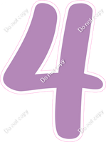 CU 23.5" Individuals - Flat Lavender 4