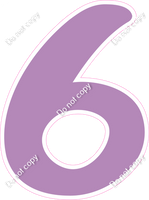 CU 23.5" Individuals - Flat Lavender 6