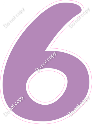 CU 23.5" Individuals - Flat Lavender 6