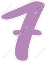 CU 23.5" Individuals - Flat Lavender 7