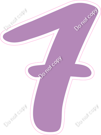 CU 23.5" Individuals - Flat Lavender 7