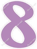 CU 23.5" Individuals - Flat Lavender 8