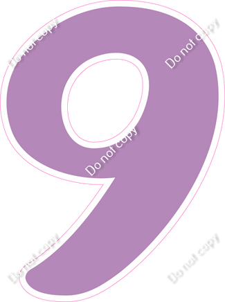 CU 23.5" Individuals - Flat Lavender 9