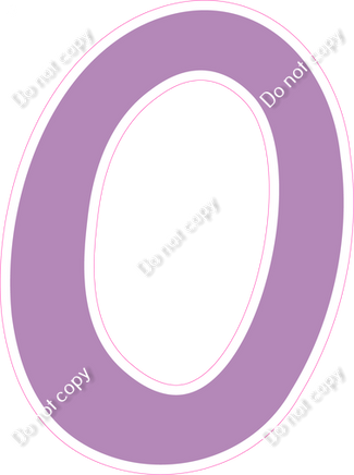 CU 23.5" Individuals - Flat Lavender