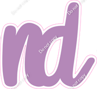 CU 23.5" Individuals - Flat Lavender ND