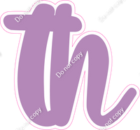 CU 23.5" Individuals - Flat Lavender TH