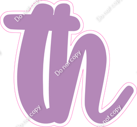 CU 23.5" Individuals - Flat Lavender TH