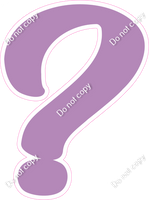 CU 23.5" Individuals - Flat Lavender ?