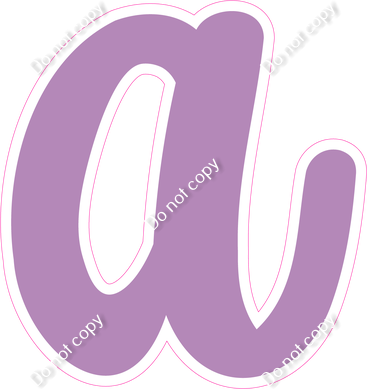 CU 23.5" Individuals - Flat Lavender a