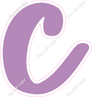 CU 23.5" Individuals - Flat Lavender c