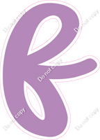 CU 23.5" Individuals - Flat Lavender f