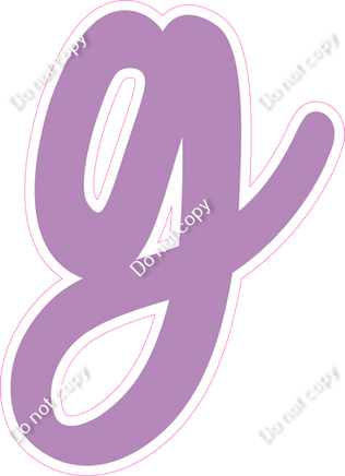 CU 23.5" Individuals - Flat Lavender g