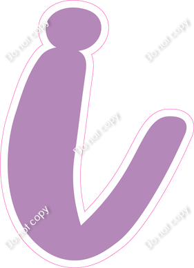 CU 23.5" Individuals - Flat Lavender i