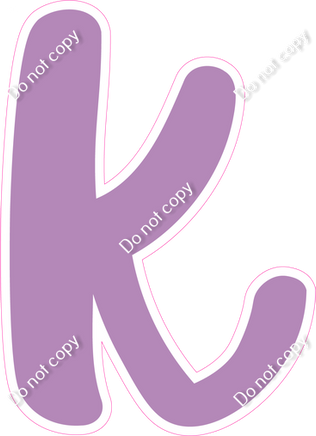 CU 23.5" Individuals - Flat Lavender k