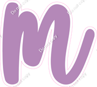 CU 23.5" Individuals - Flat Lavender m