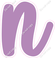 CU 23.5" Individuals - Flat Lavender n