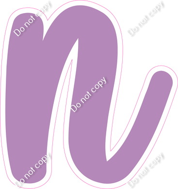 CU 23.5" Individuals - Flat Lavender n