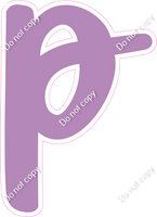 CU 23.5" Individuals - Flat Lavender p