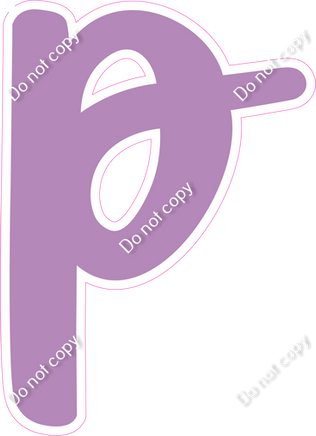 CU 23.5" Individuals - Flat Lavender p