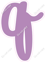 CU 23.5" Individuals - Flat Lavender q