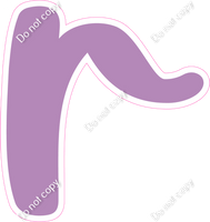 CU 23.5" Individuals - Flat Lavender r