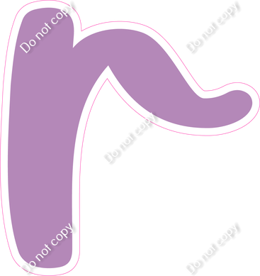 CU 23.5" Individuals - Flat Lavender r