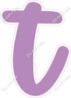 CU 23.5" Individuals - Flat Lavender t